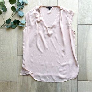 Banana Republic V Neck Cap Sleeve Blouse